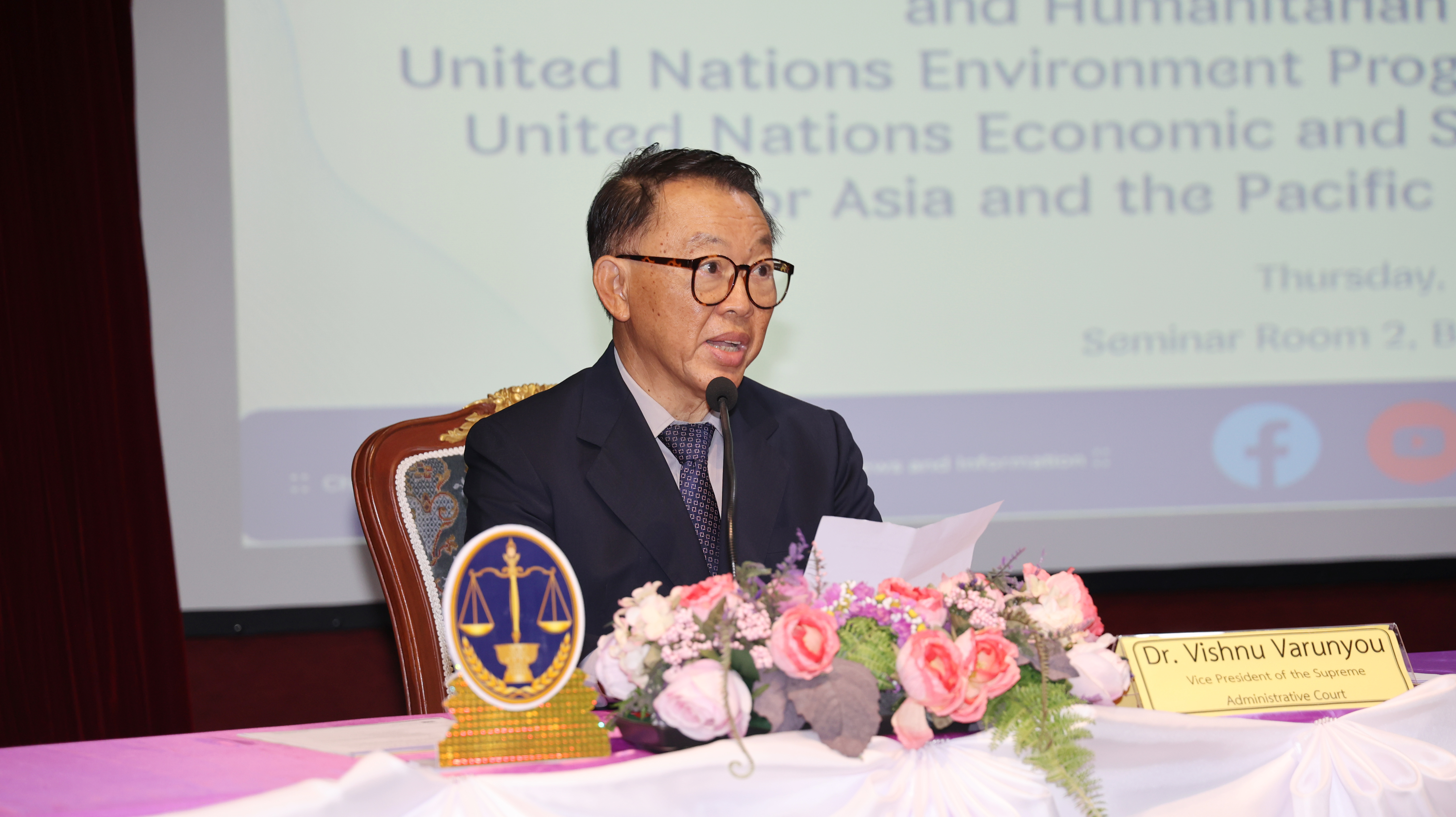 Participants of the Regional Blended Learning Course Visit the Administrative Court