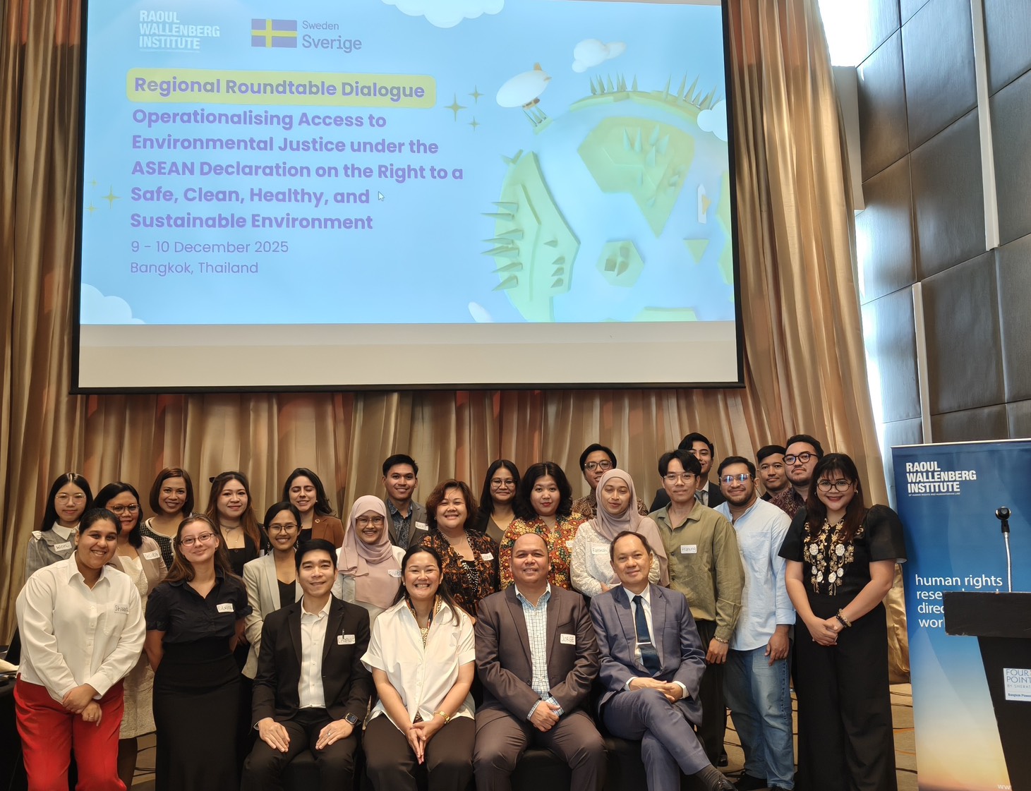 Judge from the Administrative Court of Thailand attended the Regional Roundtable Dialogue on Operationalising Access to Environmental Justice under the ASEAN Declaration on the Right to a Safe, Clean, Healthy, and Sustainable Environment