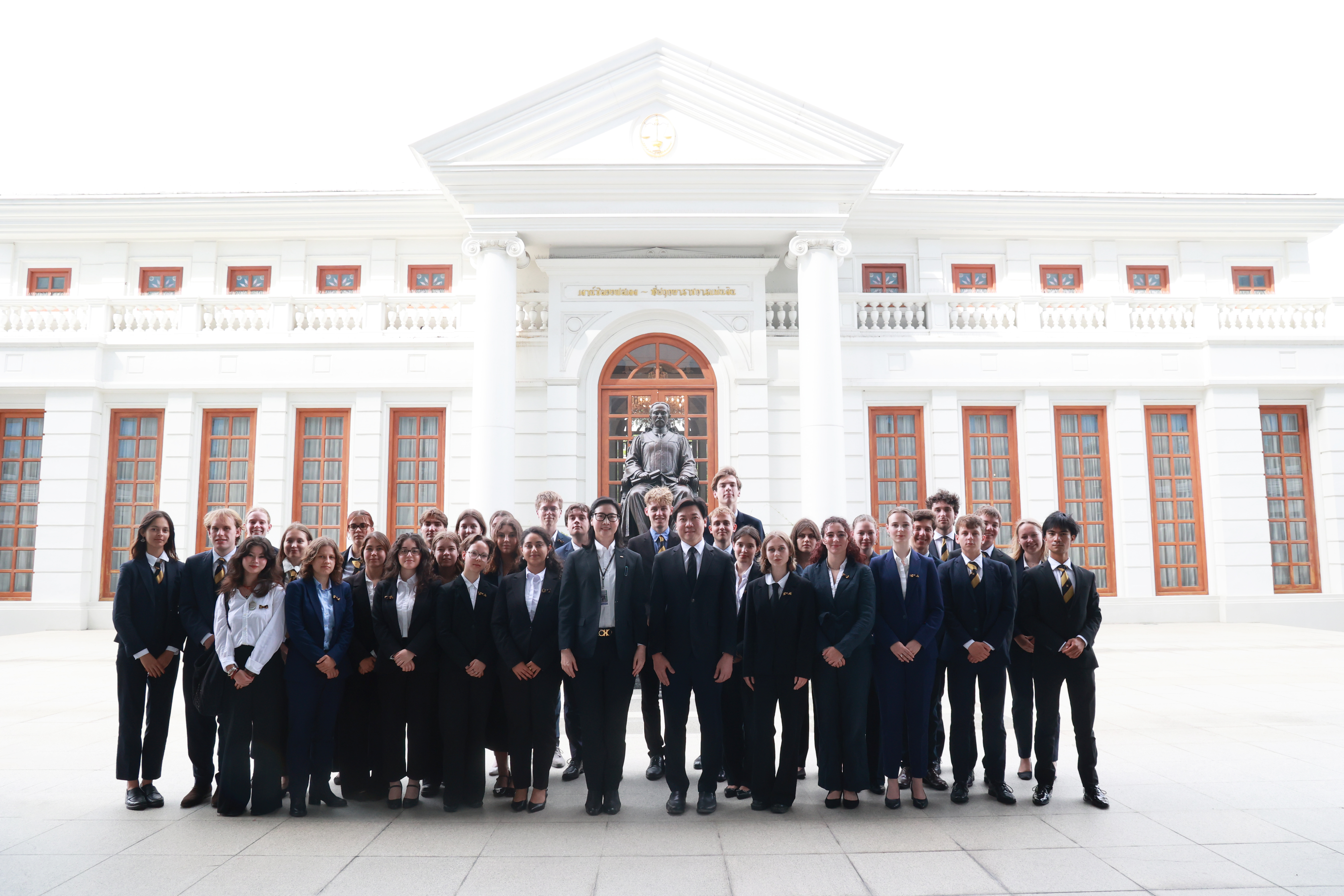 Office of the Administrative Courts Welcomes Delegation of Students, the Executive Board, and the Summer Trip Committee of Studievereniging voor Politicologen in Leiden (SPIL), Political Science Programmes, Leiden University, the Netherlands